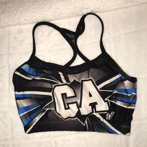 california allstars sports bra